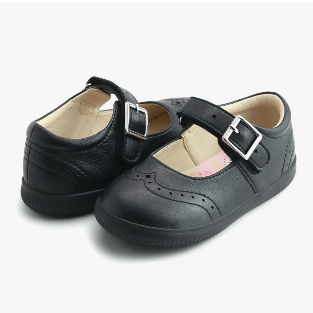 Livie & Luca Classic Black Kids Libra Mary Jane Shoes size 9 NWOT
